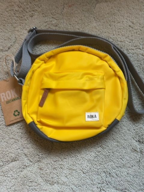 Roka Paddington B Crossbody bag in Aspen Yellow 