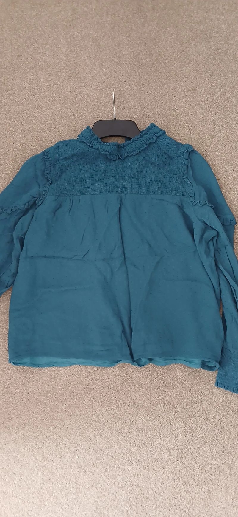 Teal Green Blouse