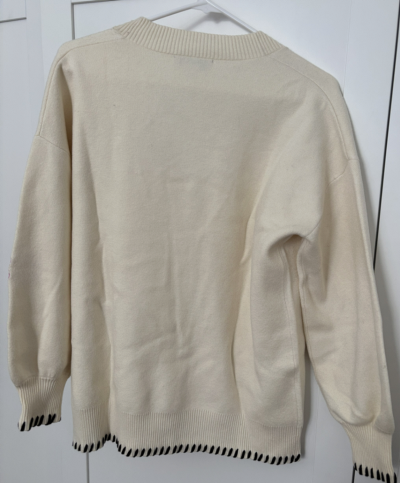 Cream Western Cardigan