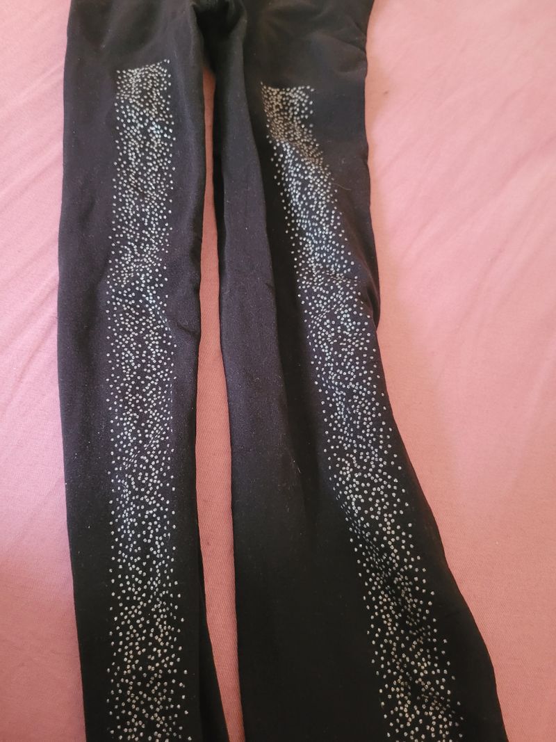 Silver Glitter Stripe