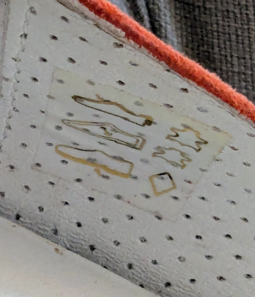 Charlotte Ballet Flats Coral Leather & Suede Uk 5