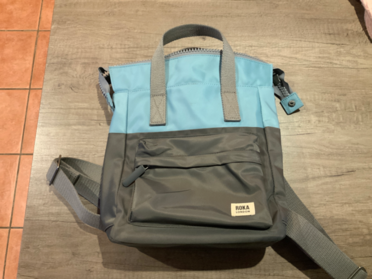 Bantry creative waste backpack graphite/spearmint small