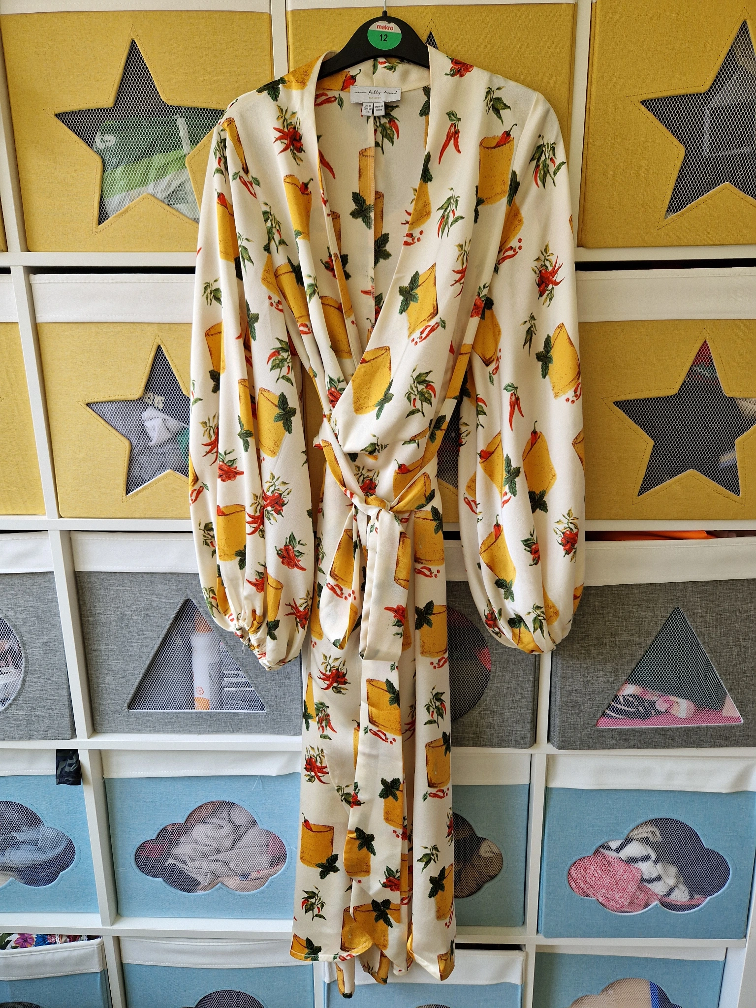 Pink Vienna Midi Wrap Dress - PRE LOVED