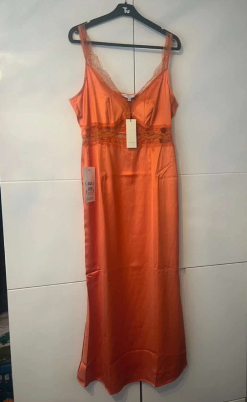 Orange Mimi Dress
