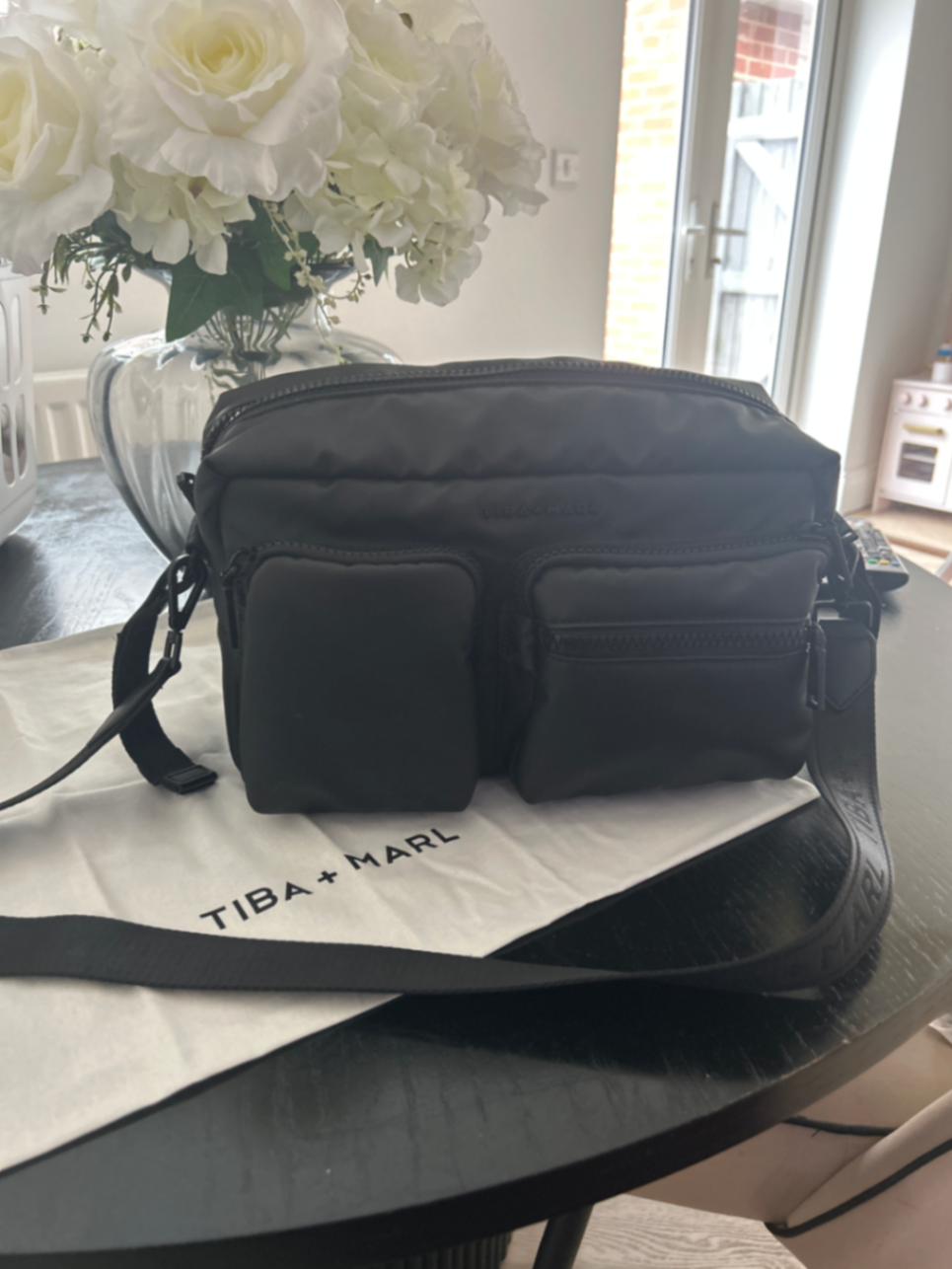 Axel Buggy Organiser/Changing Bag Matte Black