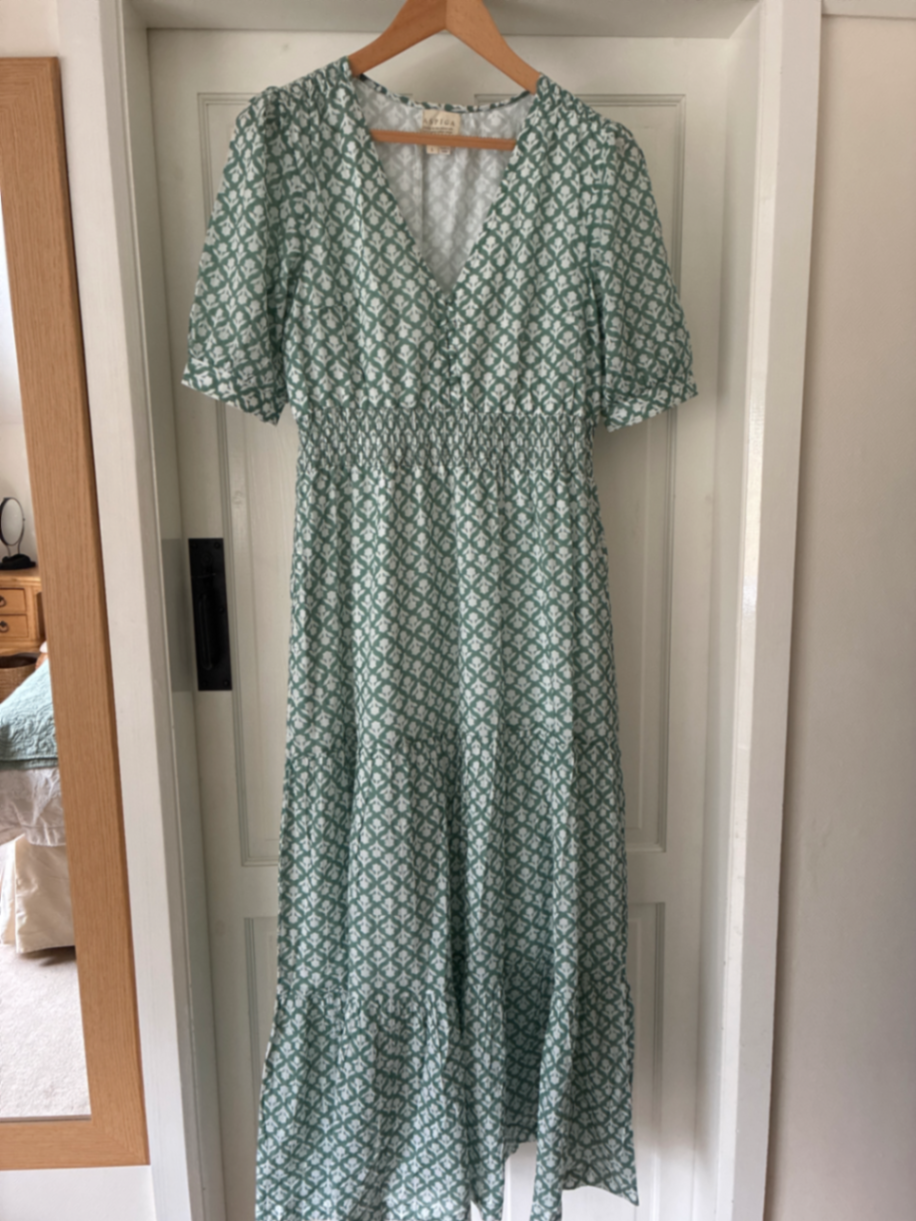 Beautiful tiered maxi dress