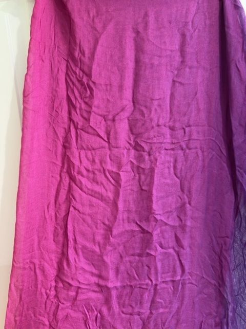 Magenta Purple Ombre Wrap Scarf