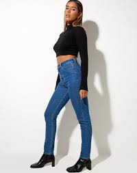 Slim Jeans in Indigo Blue