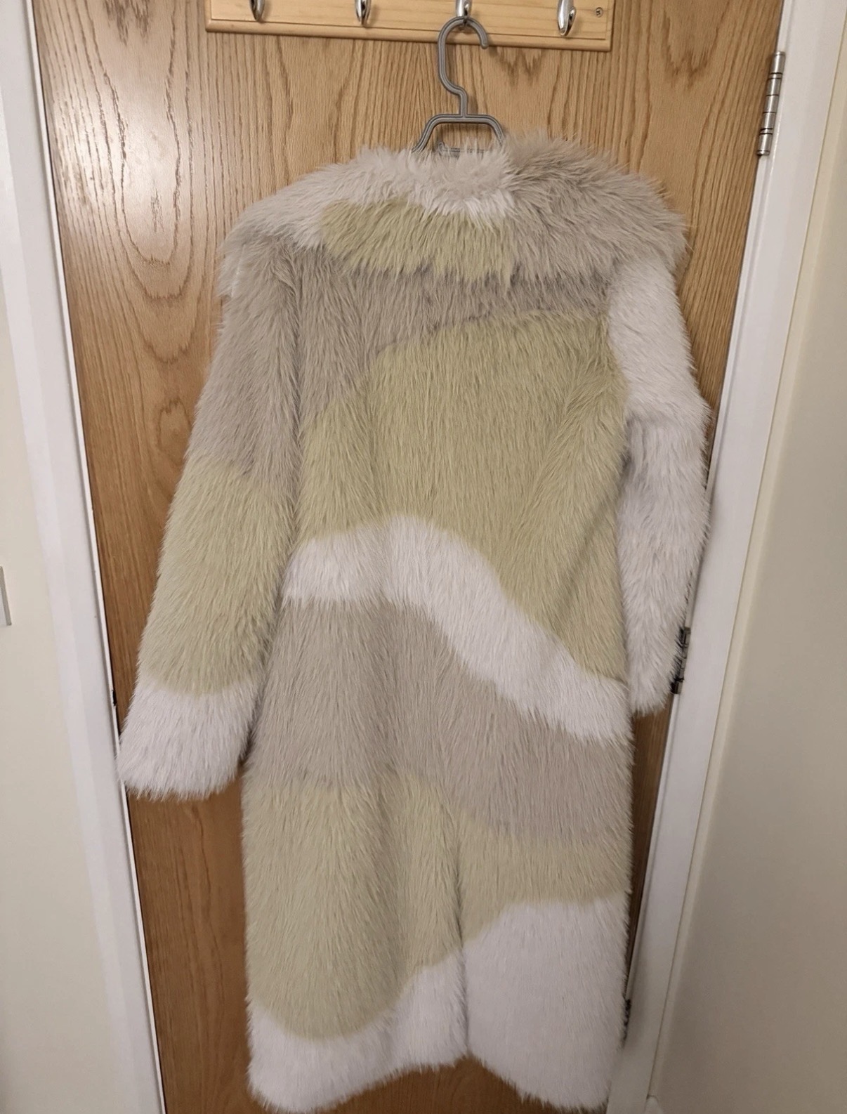 House of Sunny Hustle faux fur coat