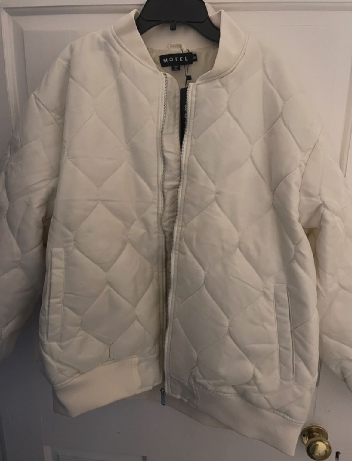 JANDI JACKET QUILTED ECRU