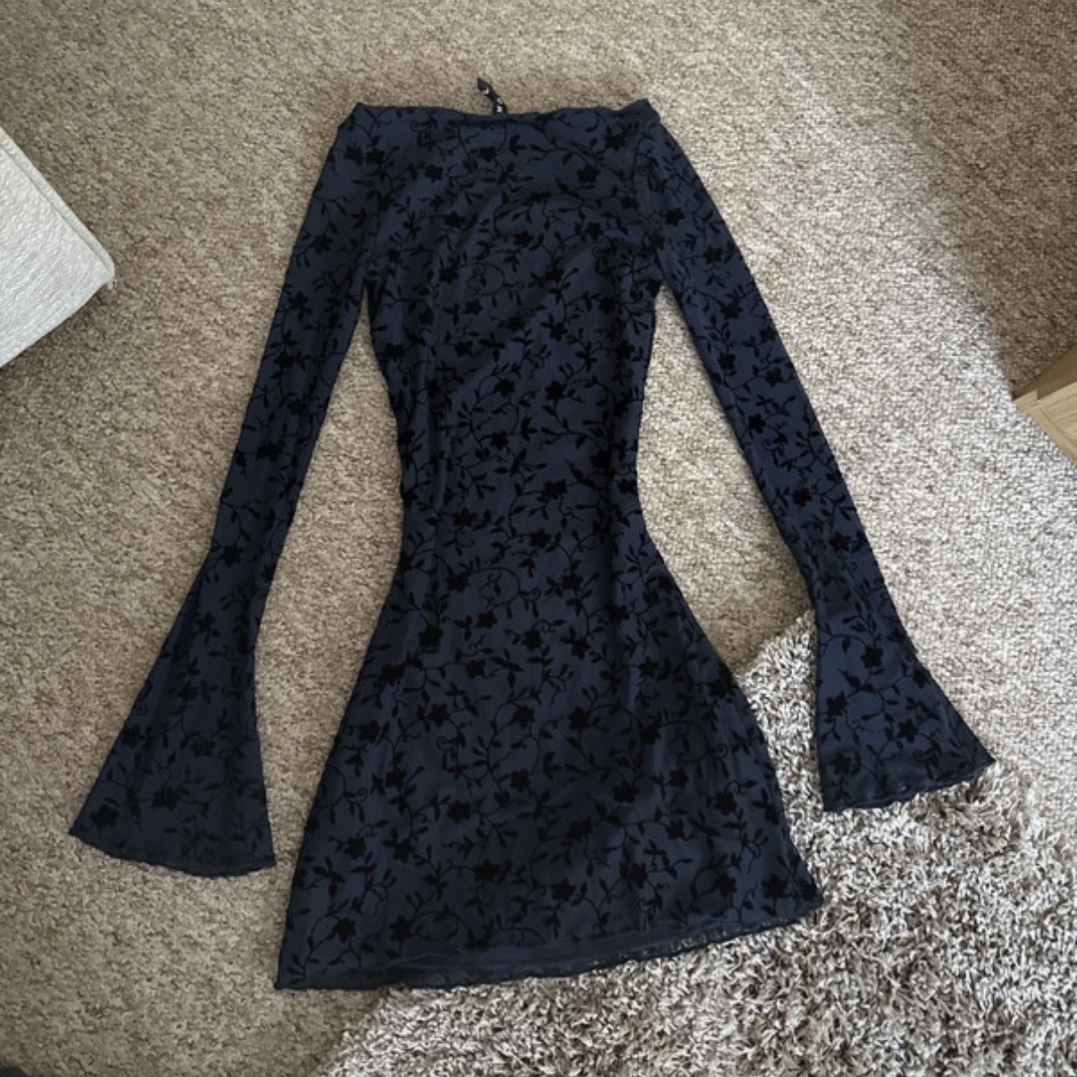 Navy blue dress