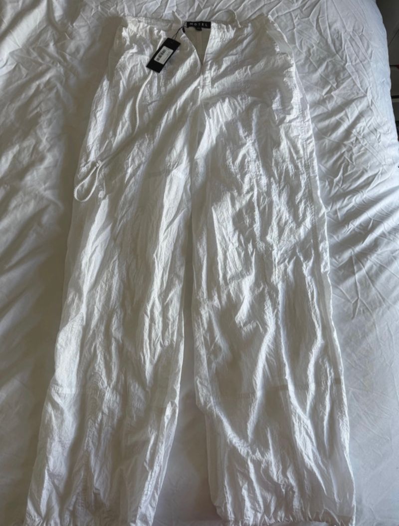 Motel x Olivia Neill Phil Trouser in Parachute Ivory