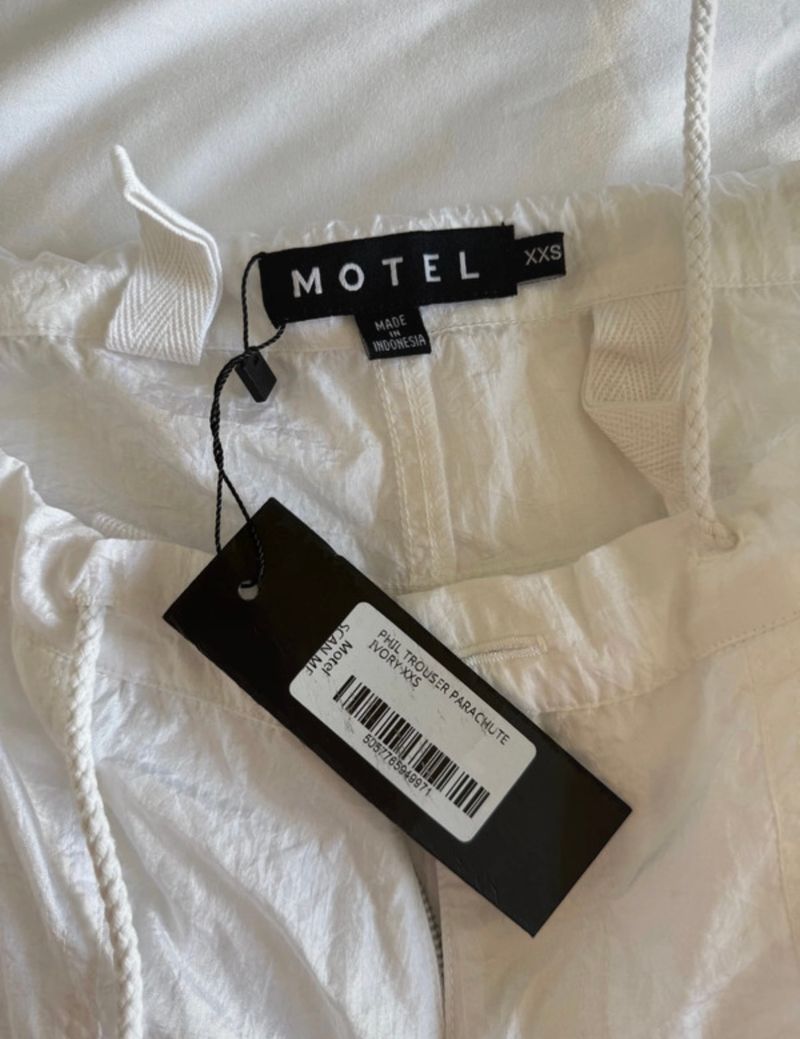 Motel x Olivia Neill Phil Trouser in Parachute Ivory