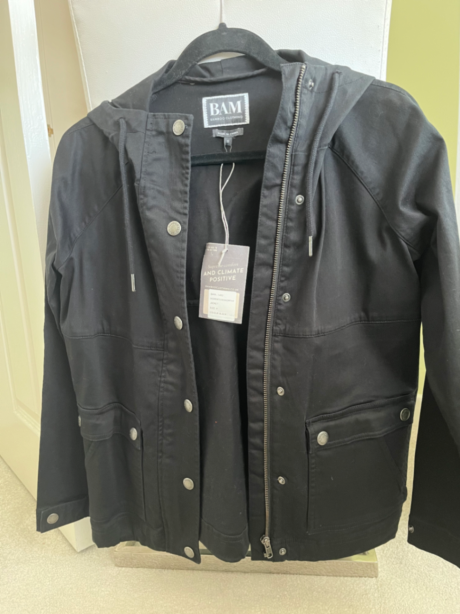 Women’s Emsworthy Jacket size 8 Black