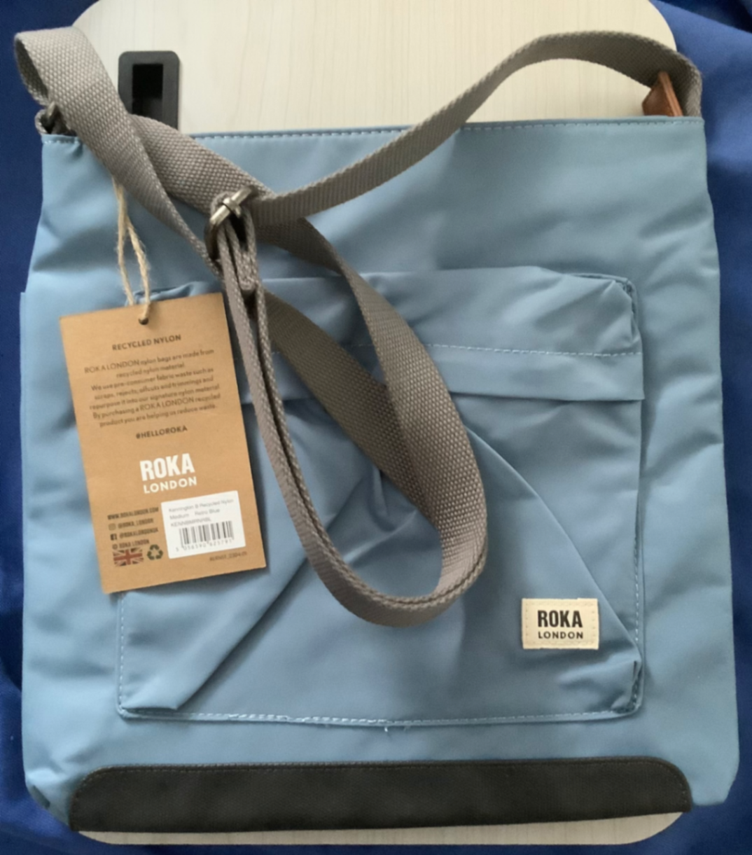 Kennington Crossbody Bag in Retro Blue