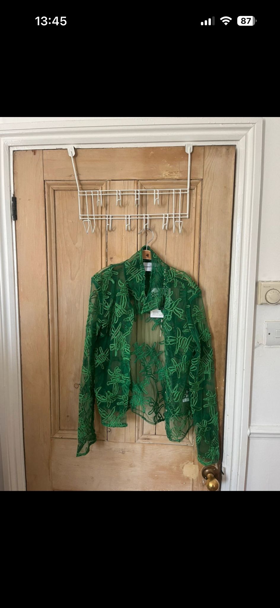 Barbed Wire Applique Shirt