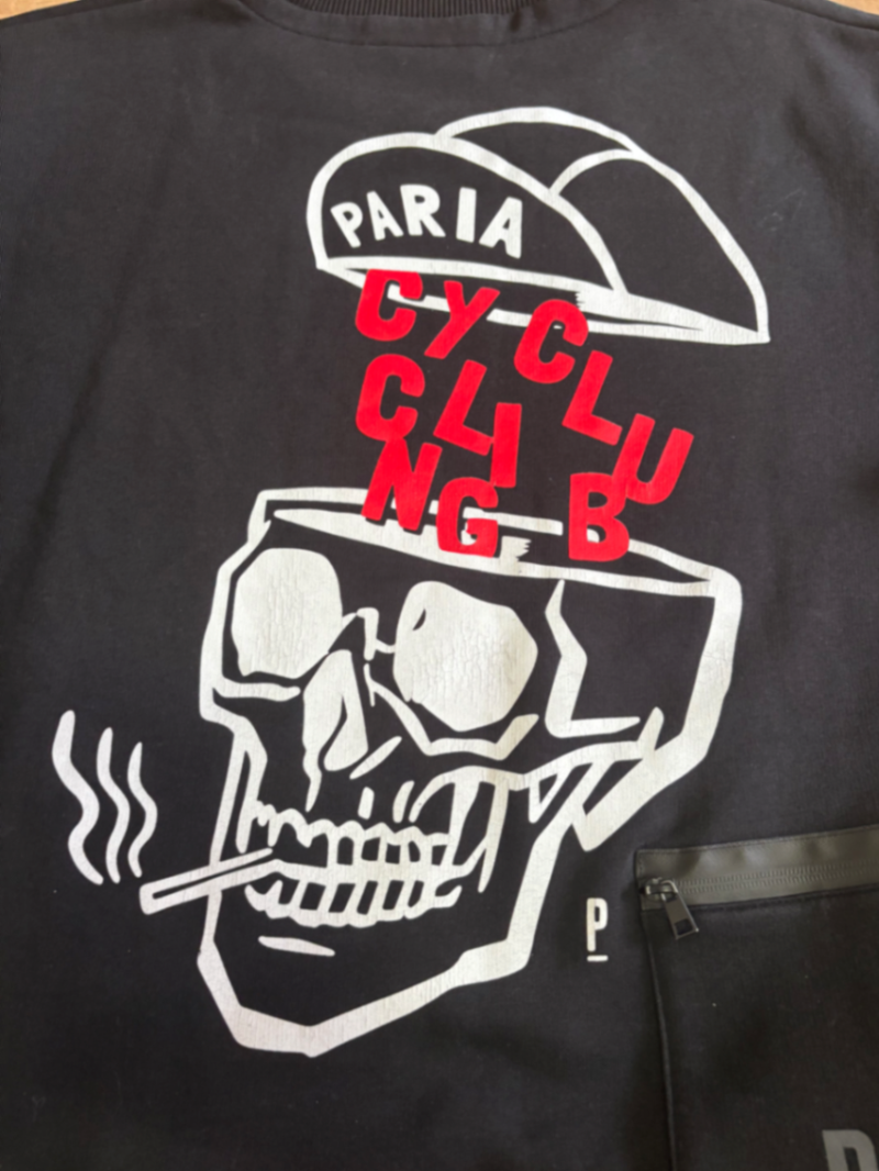 Paría Cycling Skull print utility jumper