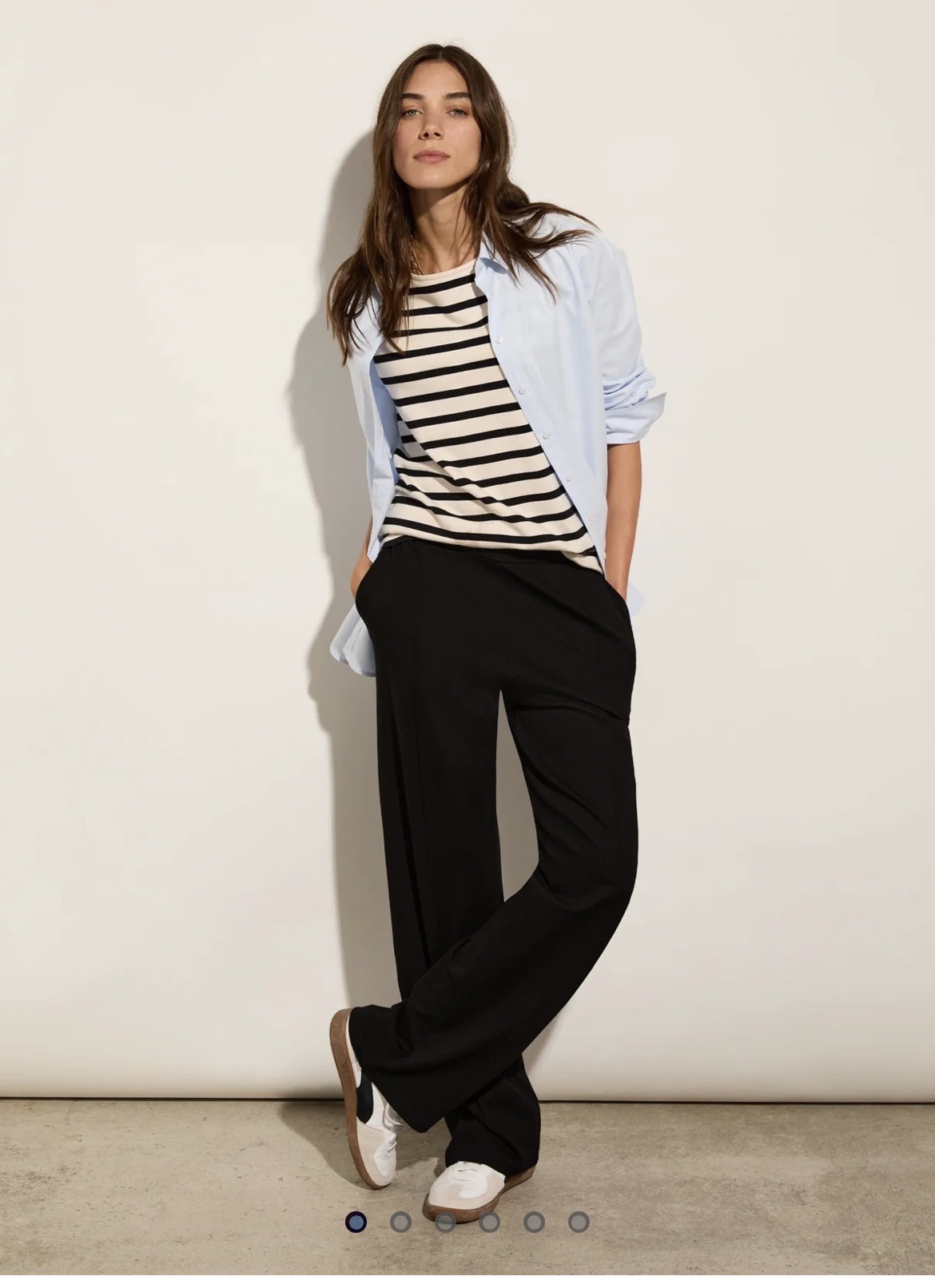 Marian ponte black trousers caviar black size 14
