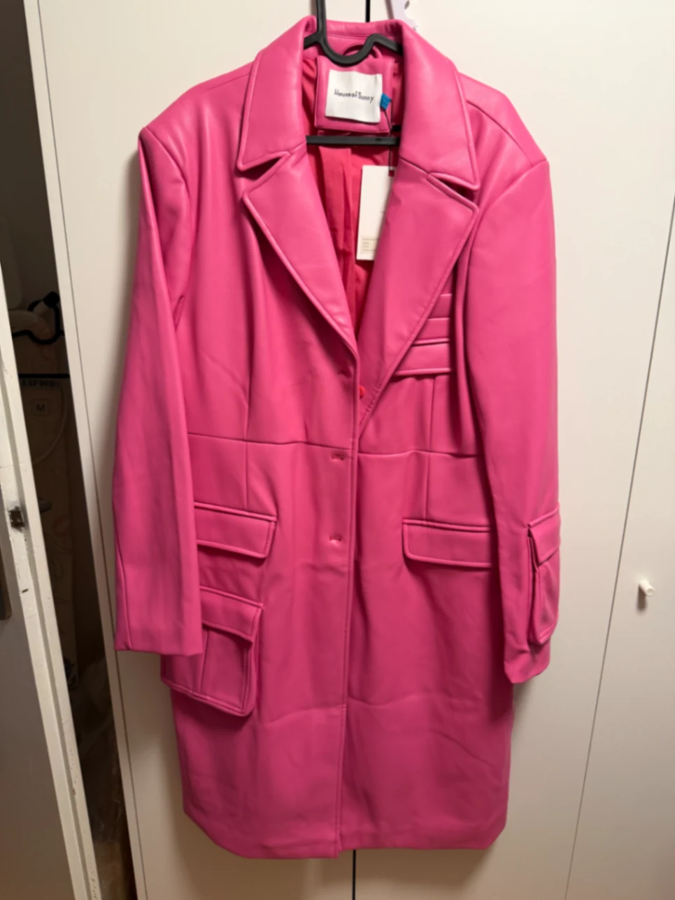 House of Sunny Studio Overcoat Pink – Neu mit Etikett – Gr. 46