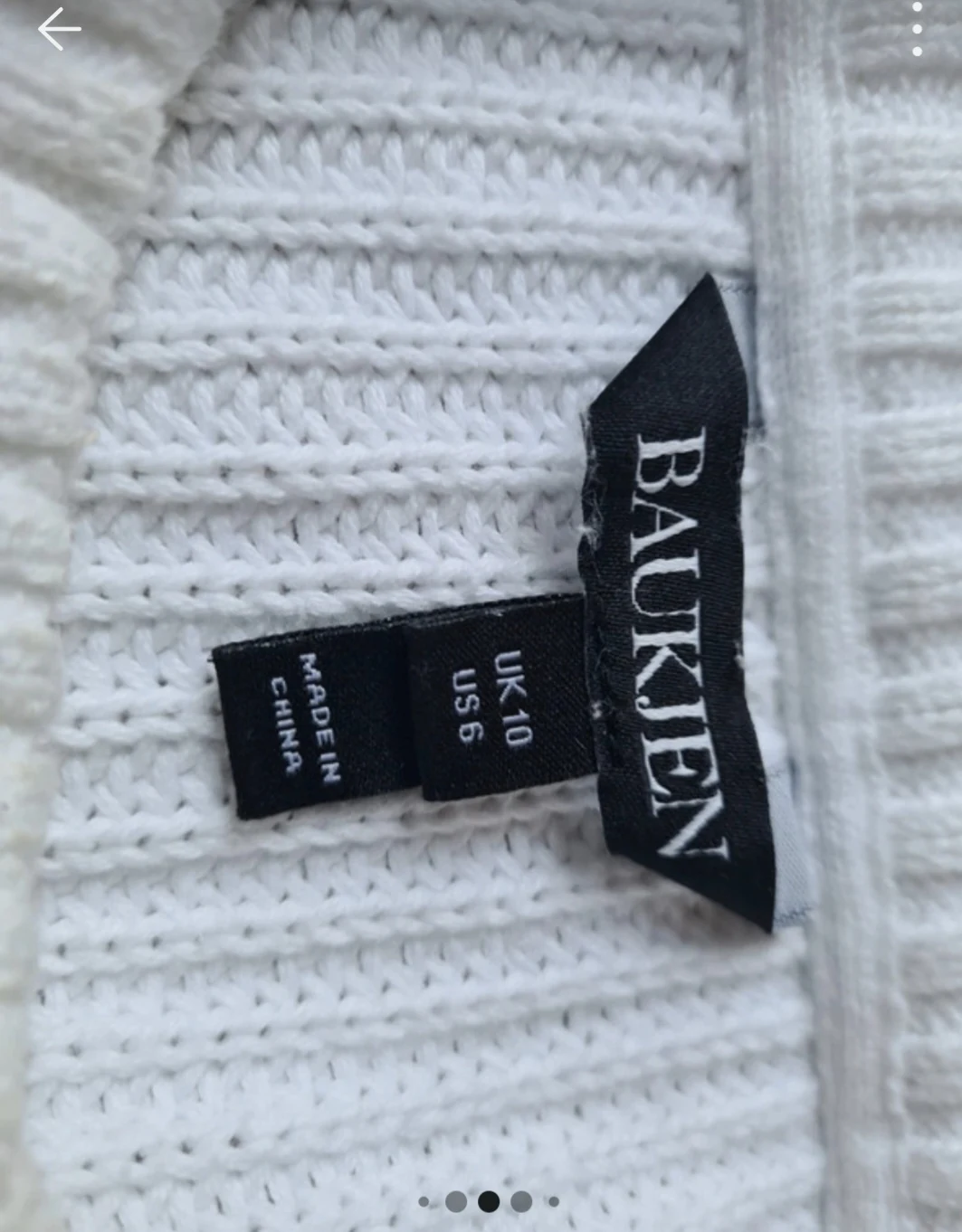 White Jumper 