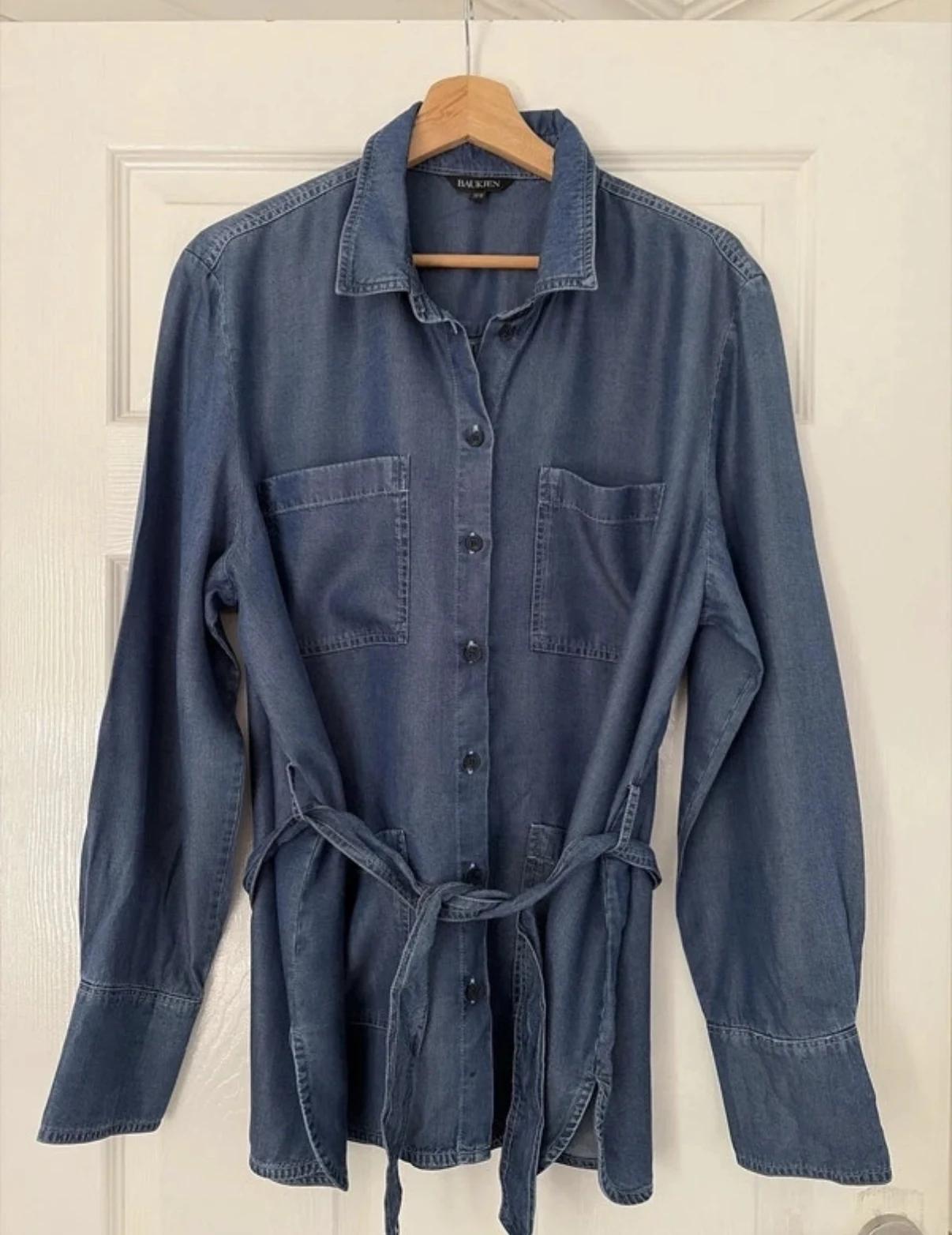 Baukjen Belted Shirt Tencel Fabric