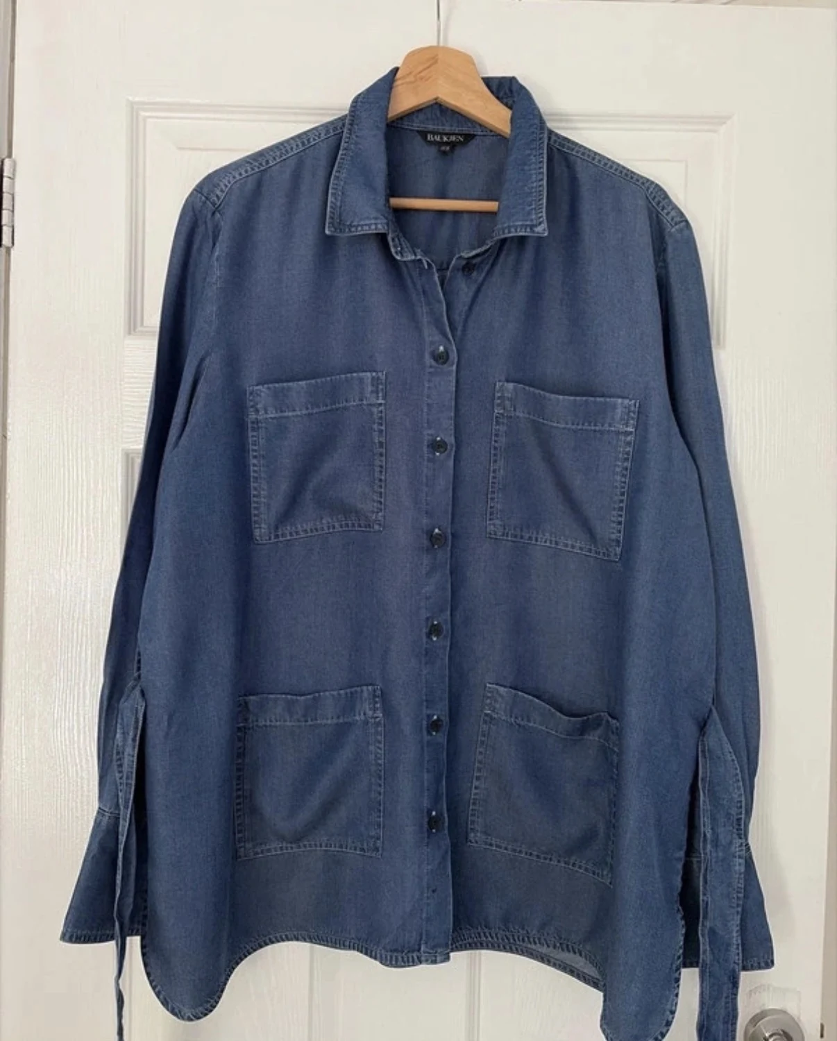 Baukjen Belted Shirt Tencel Fabric