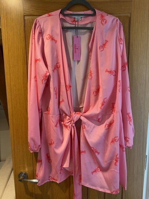 Lobster Mini Wrap Dress