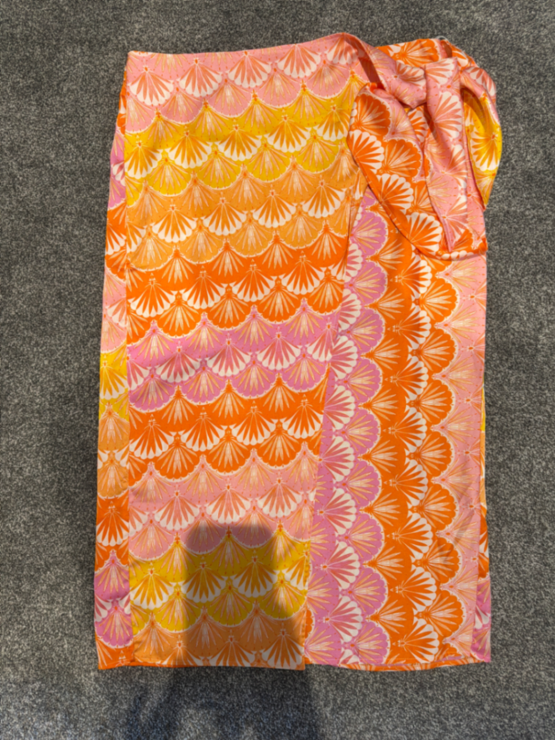 Pink Scallop Lucy Skirt - Curve