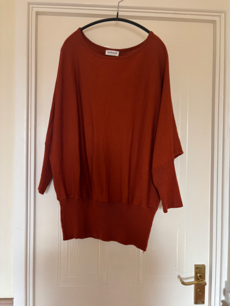 Ziggy Jumper in Chestnut size L