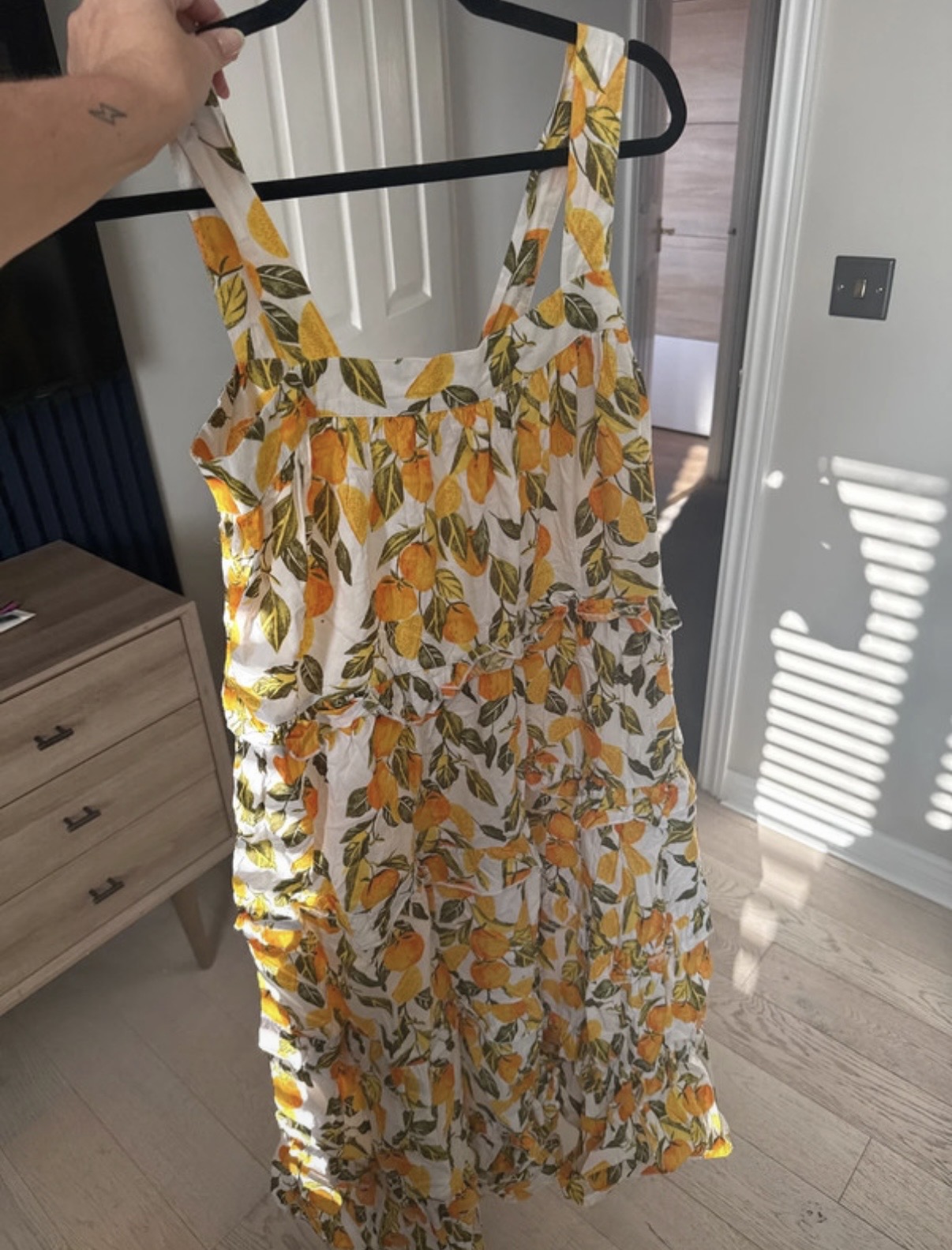 Orange Grove Maxi Dress