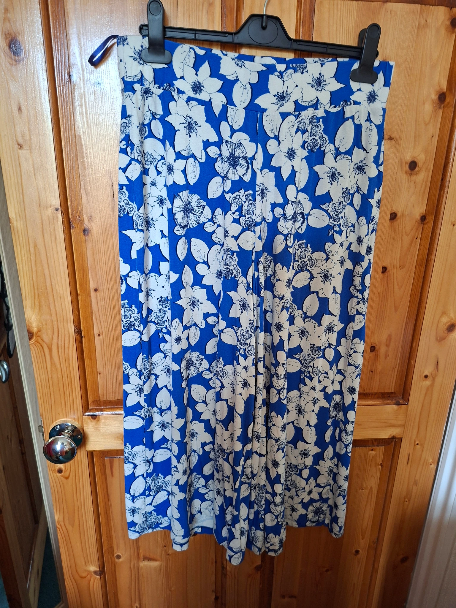 Matilda Regatta Blue Culottes, size L.