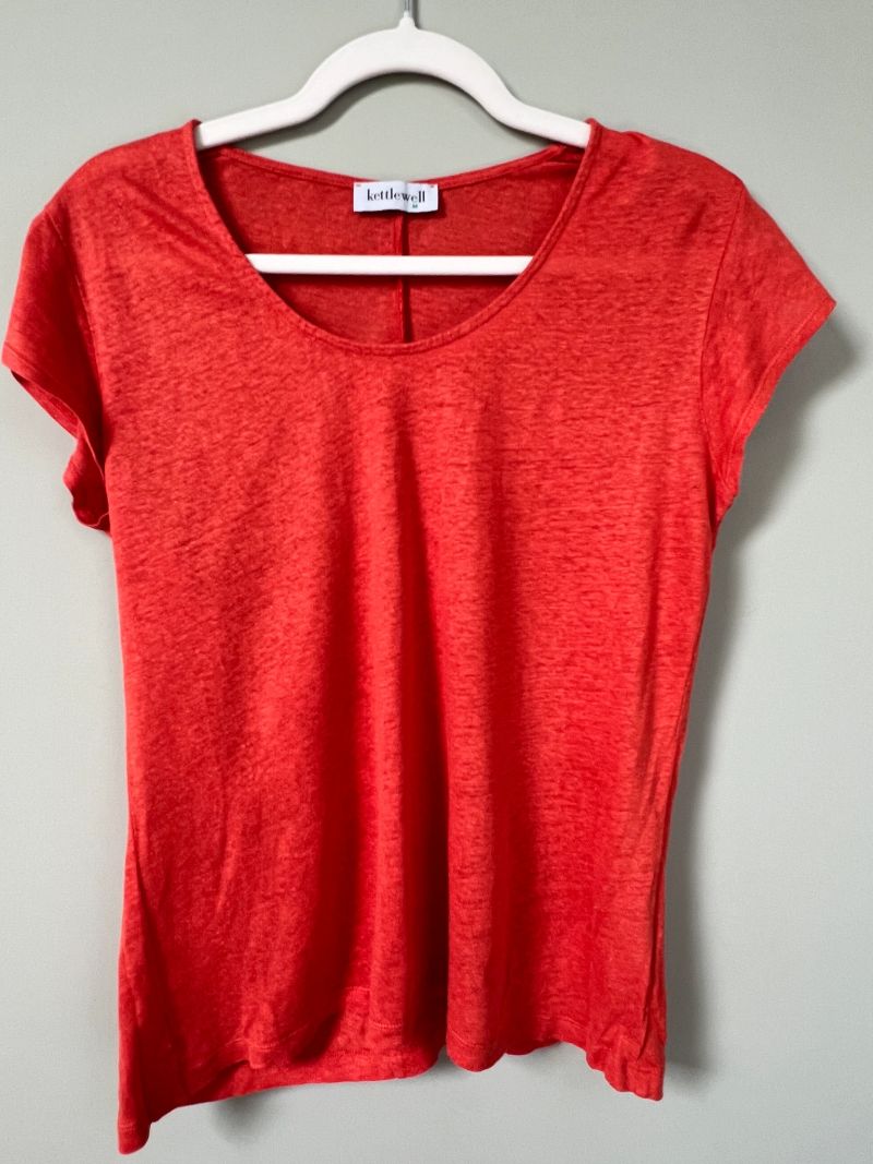 Lydia linen tee