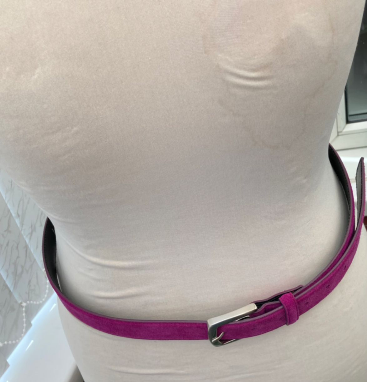 Suede Belt 