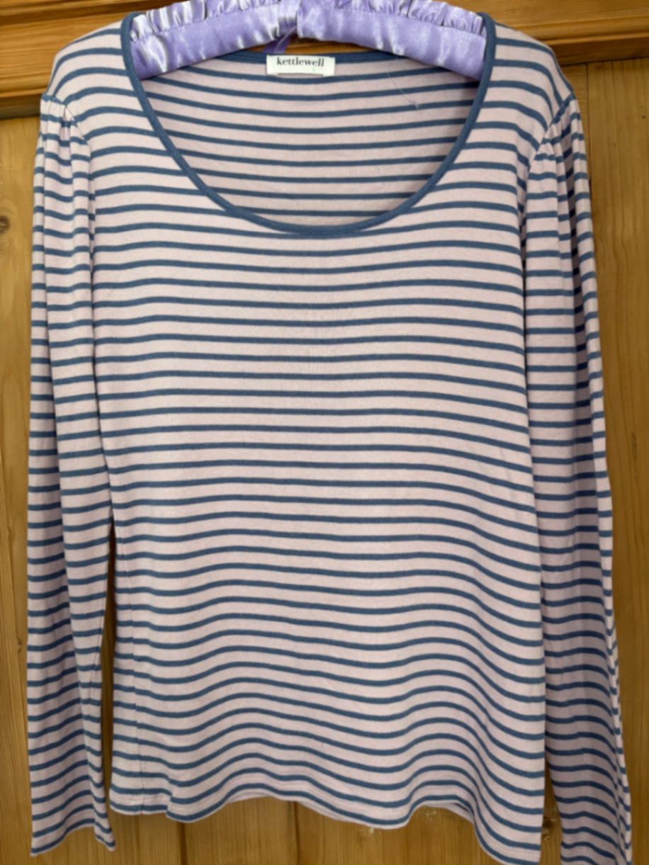 Stella Stripey Scoop Pima cotton size L 