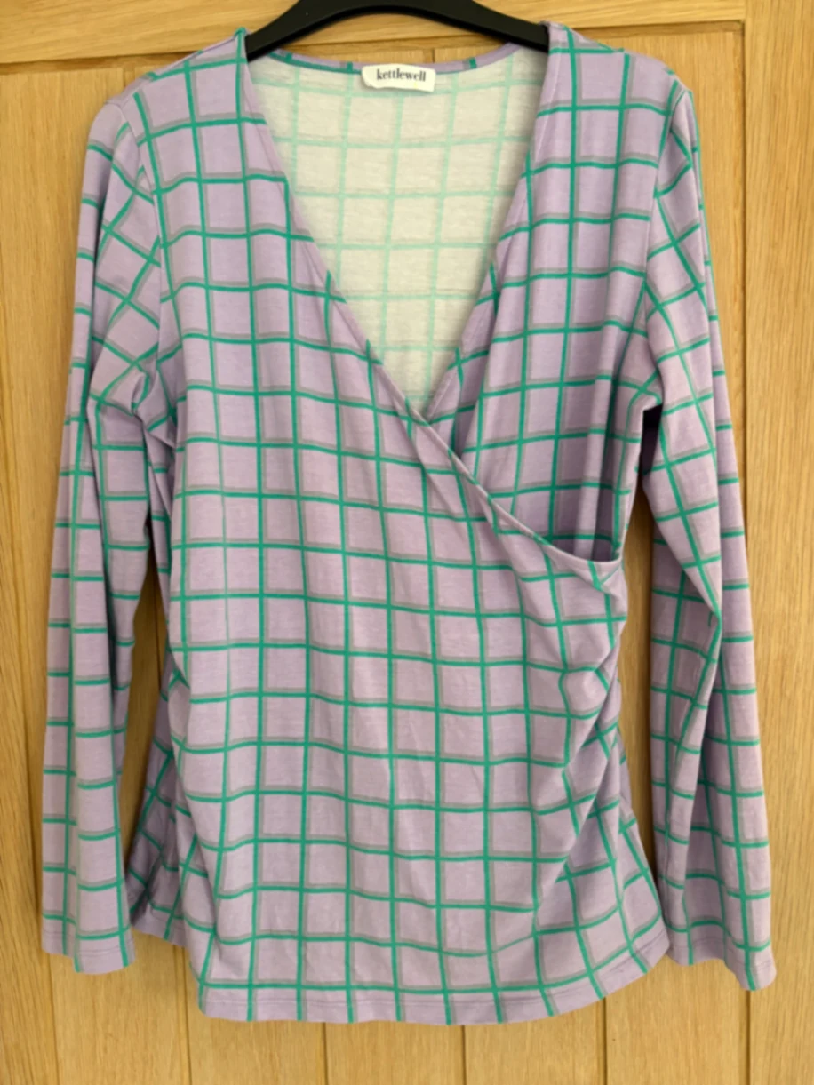 Faux Wrap Top size L