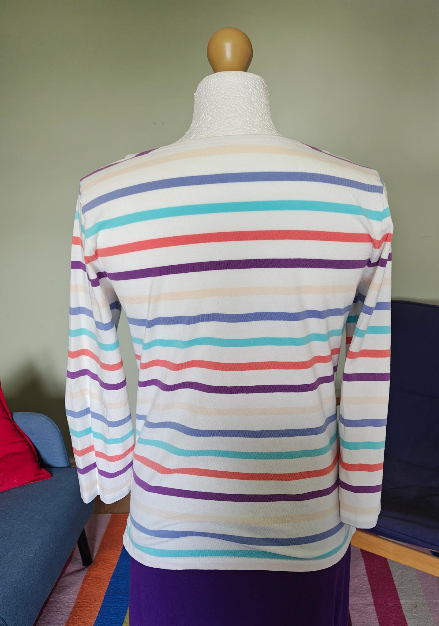 Multi Stripe Breton Carnival Stripe
