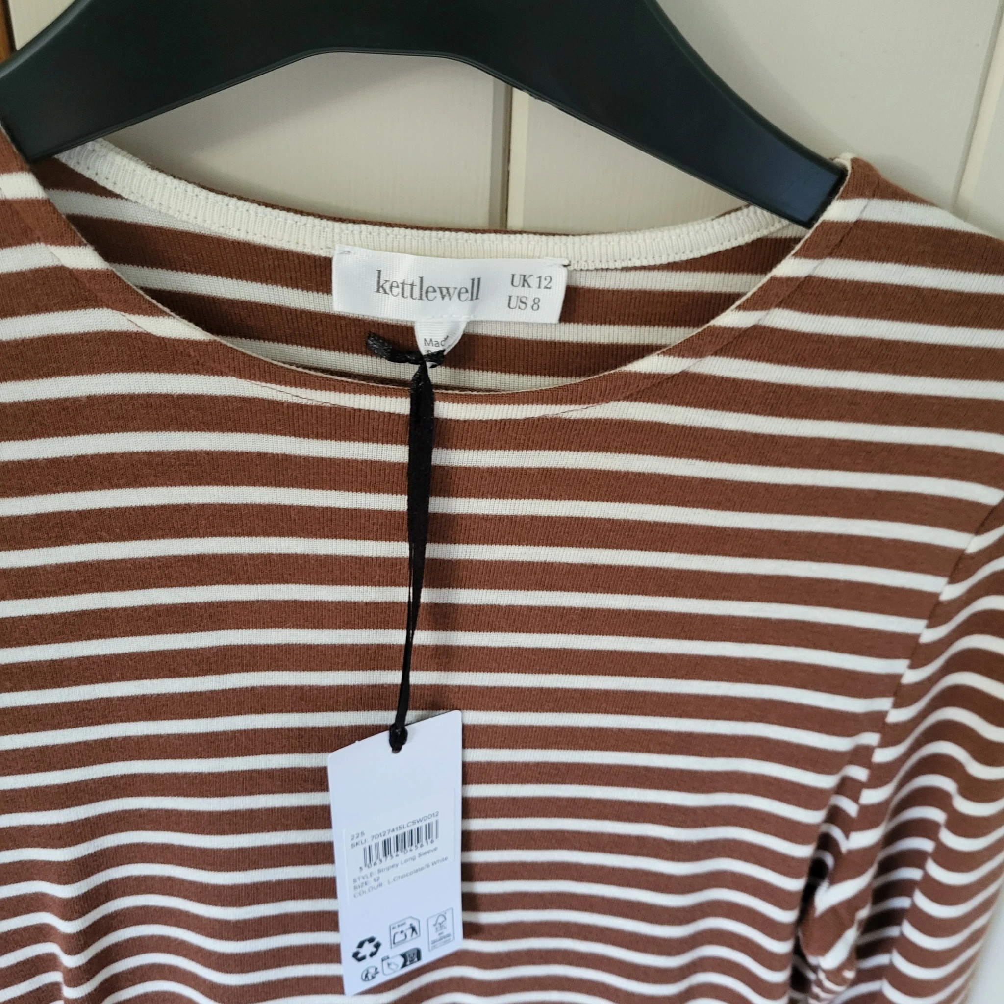 Long sleeved Stripy Tee