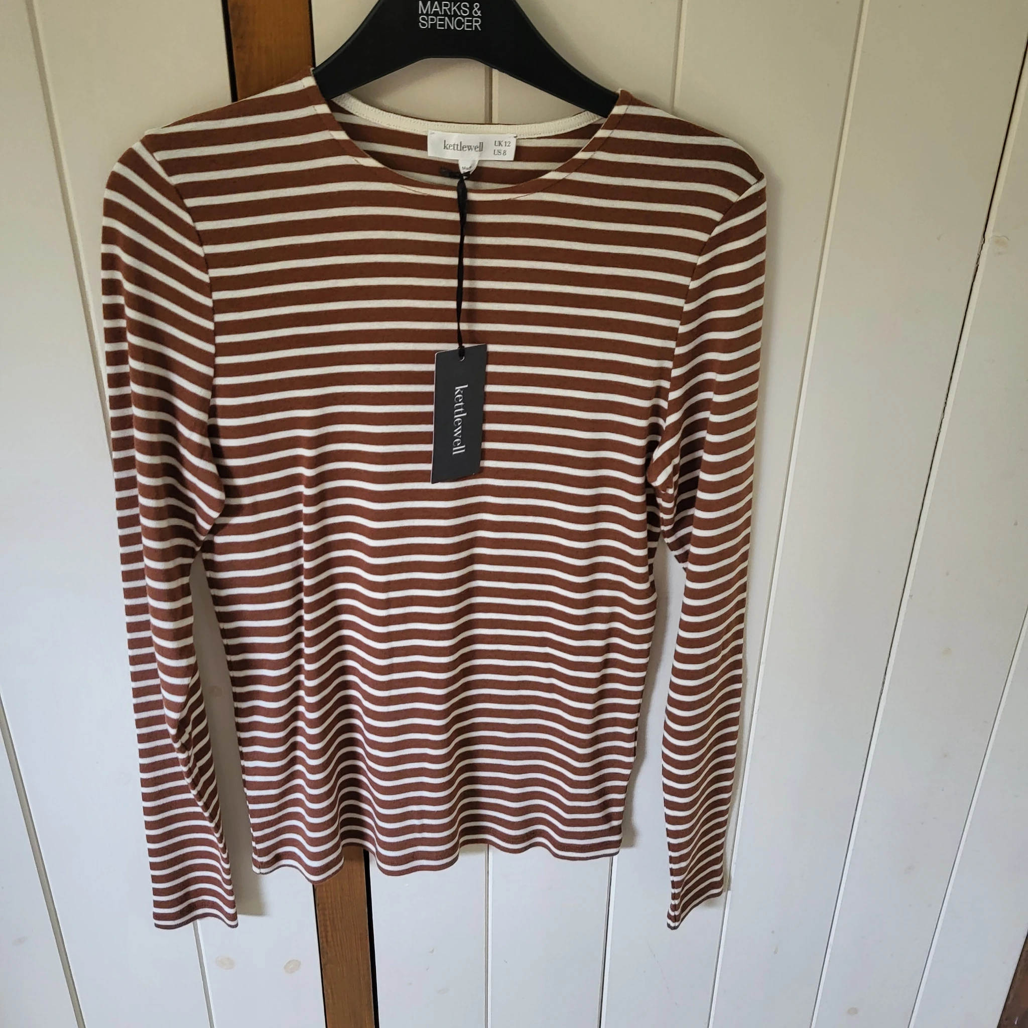 Long sleeved Stripy Tee