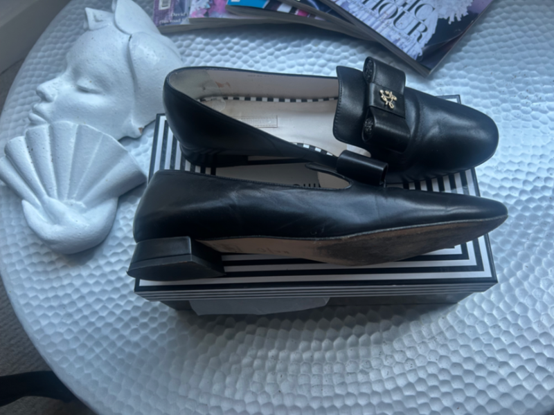 LG Bow Nappa leather shoes