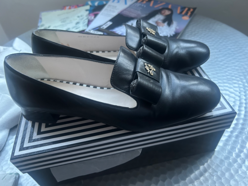 LG Bow Nappa leather shoes