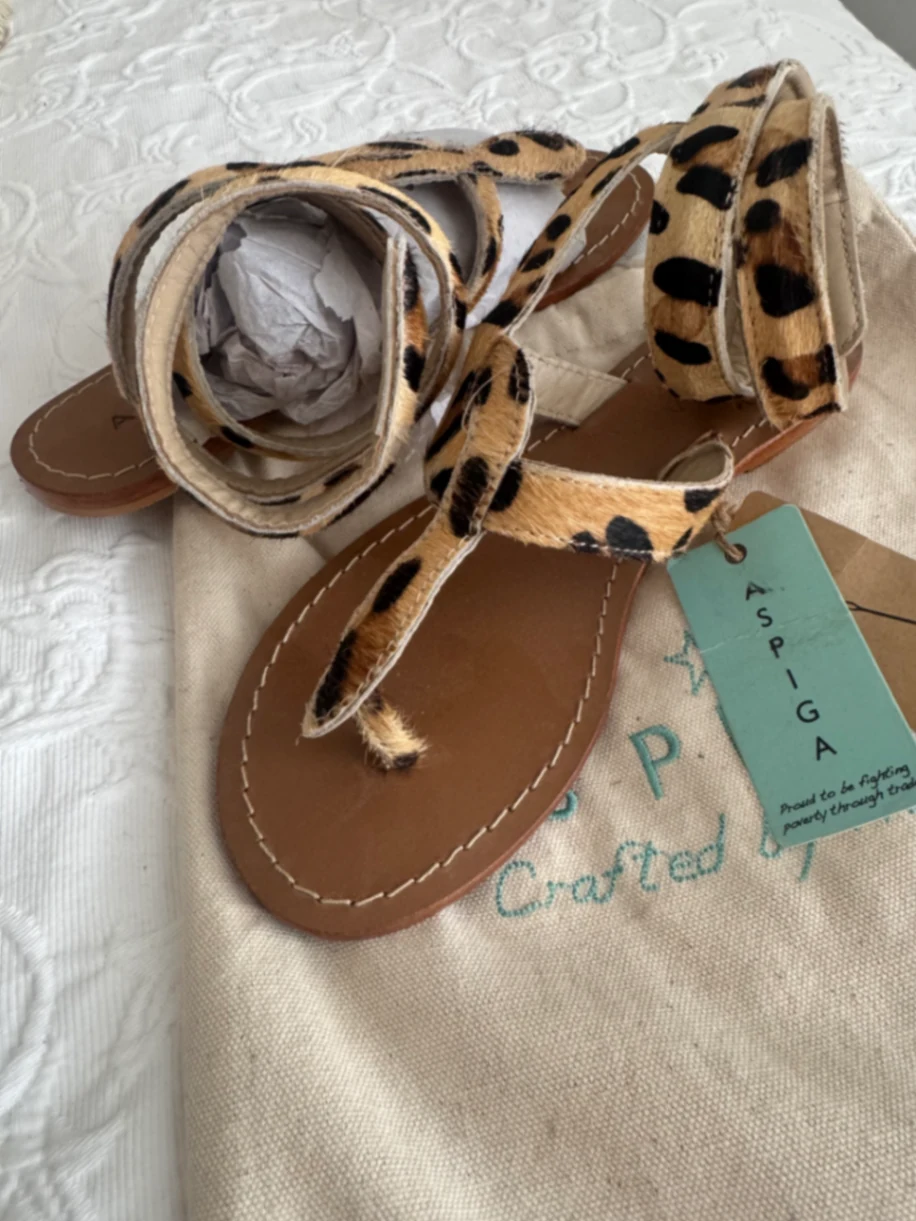 Cobra Wrap Sandals