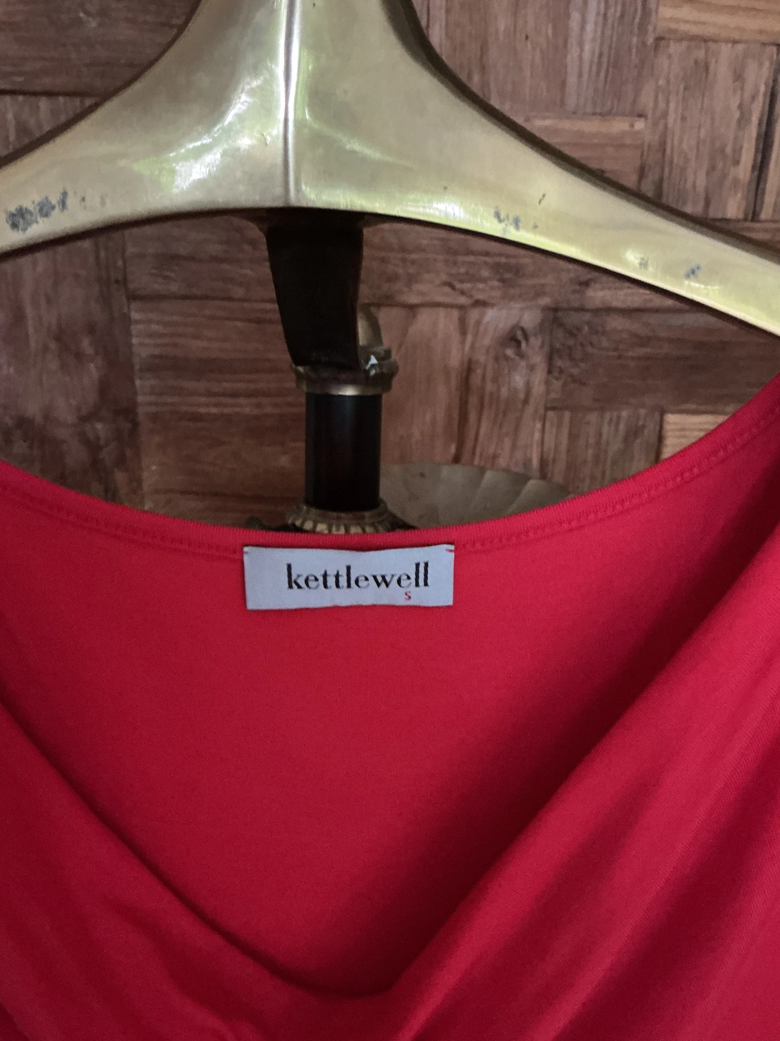 Sleeveless Cowl Neck in Watermelon (sp/su)