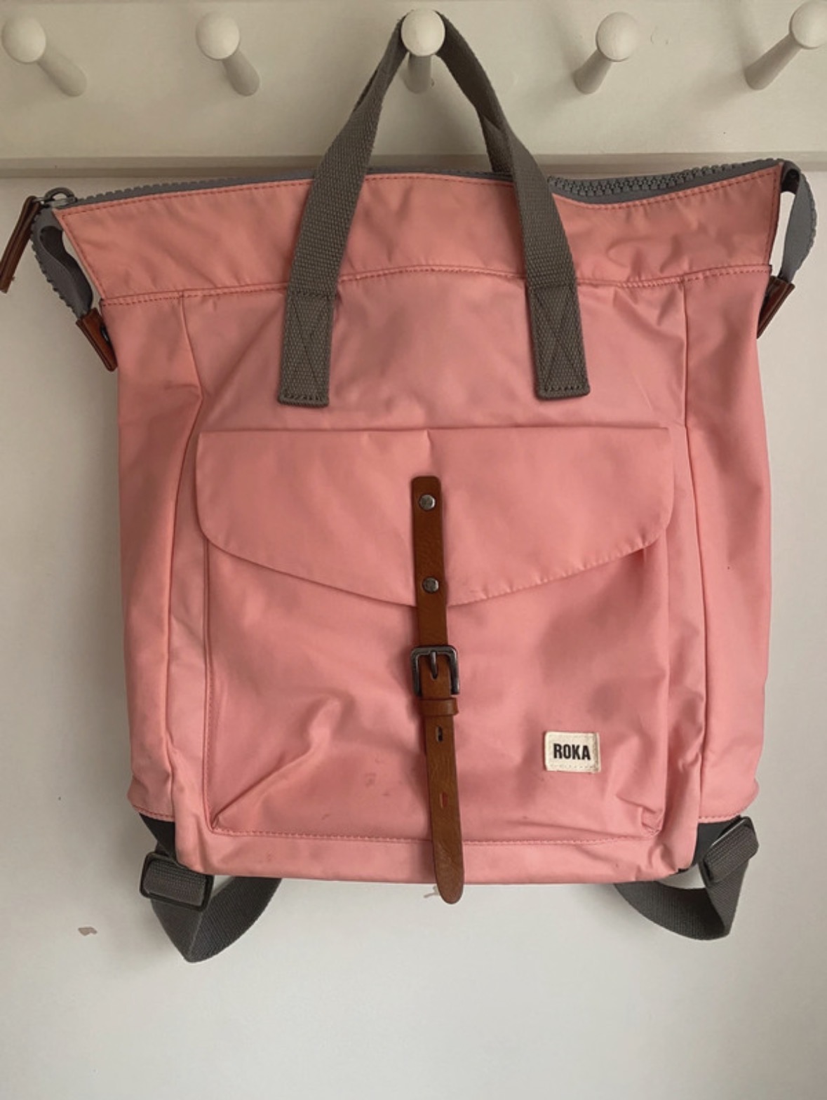 Bantry C Antique Pink Classic nylon leather buckle 