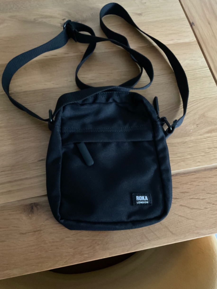 Bond Pocket Crossbody Bag in Black