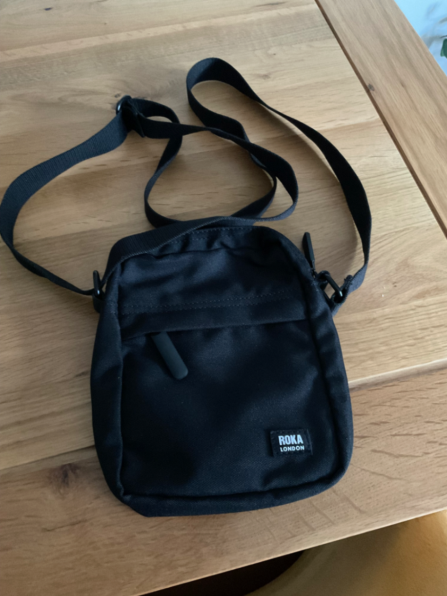 Bond Pocket Crossbody Bag in Black