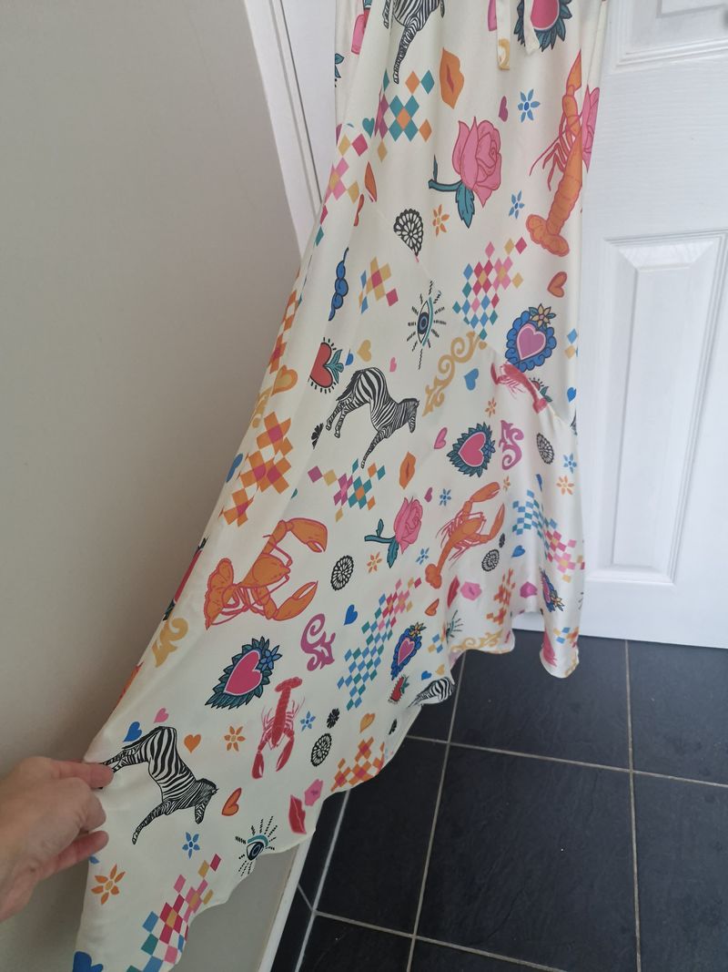 Cream Lobster Emily Dress