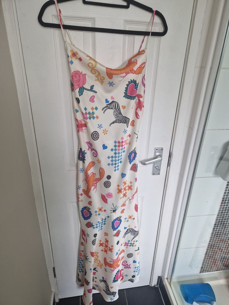 Cream Lobster Emily Dress