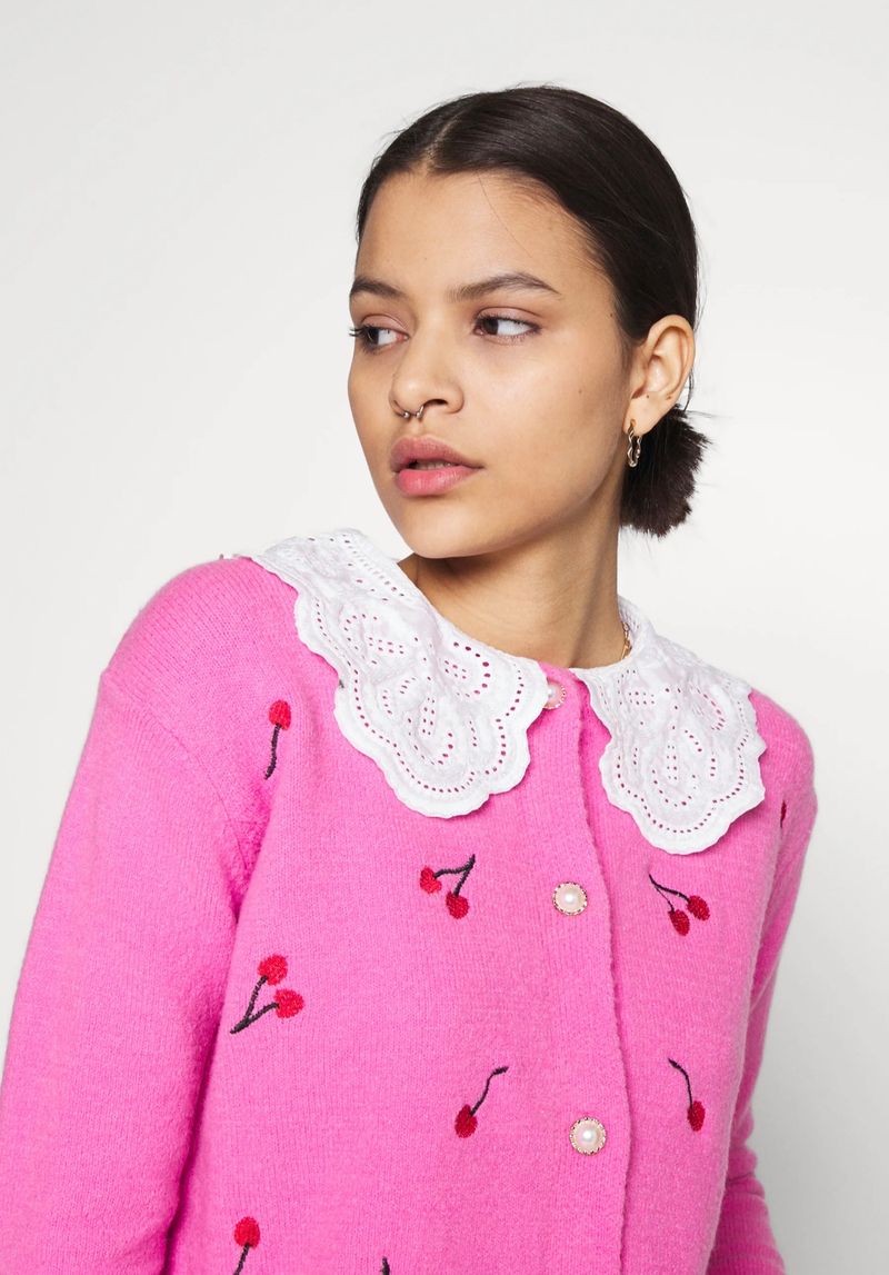 Cherry Holly Cardigan