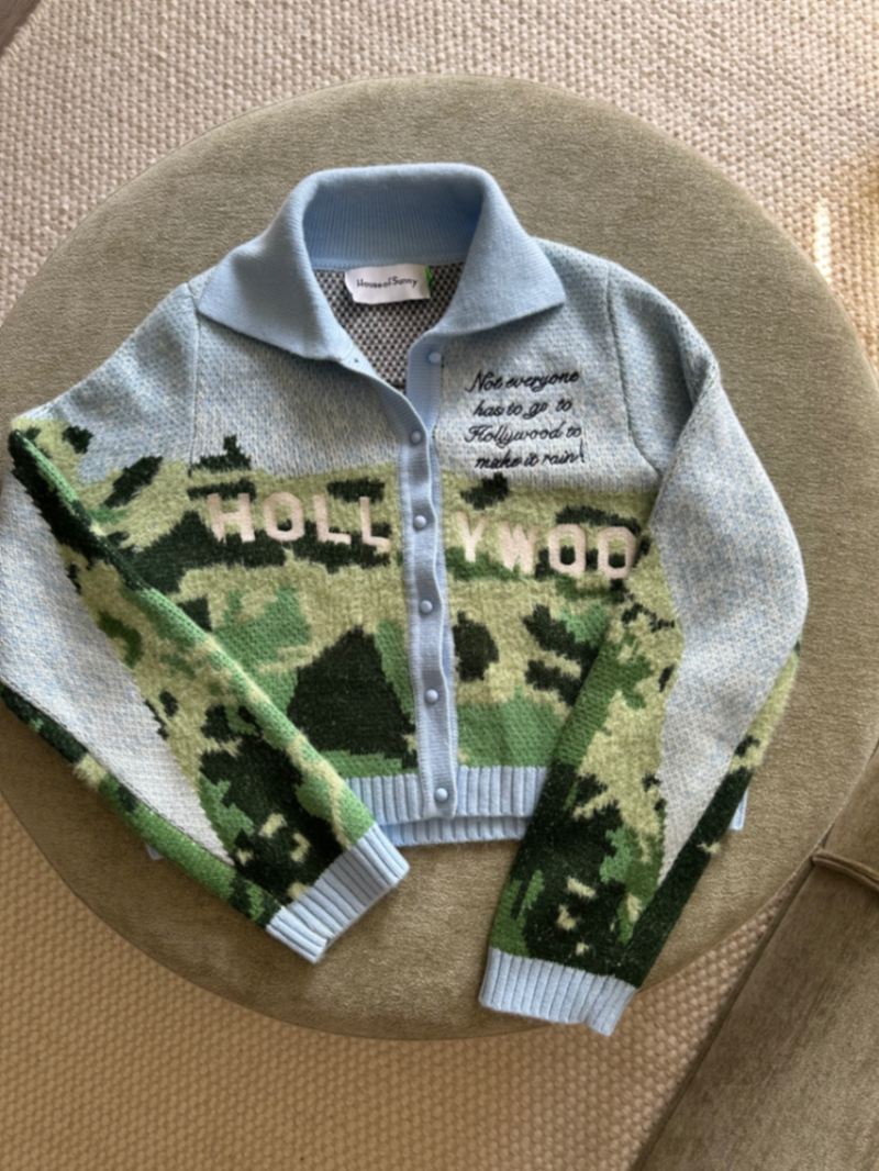 Sunny Goes To Hollywood Day Tripper Cardigan In Multi