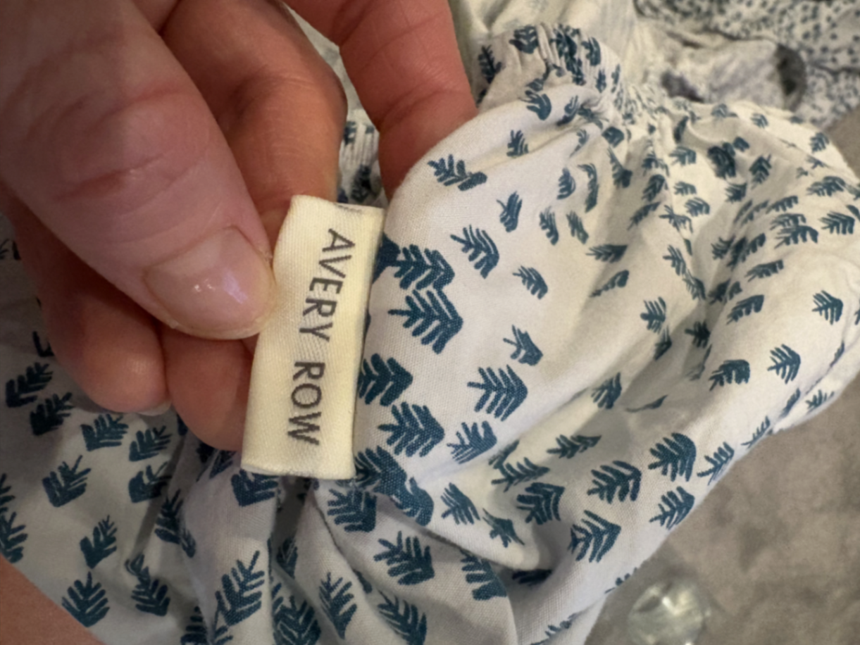 Organic Cot Sheet - Nordic Forest